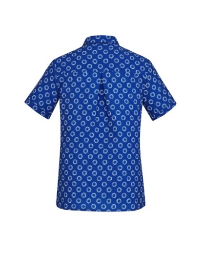 Picture of Bizcare Ladies Daisy Print Shirt Short Sleeve